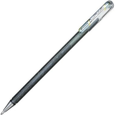 Pentel Hybrid Dual Metallic K110 stříbrná