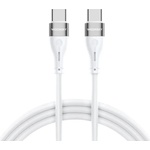 Wozinsky Кабел Wozinsky WSTCC2, USB-C / USB-C, PD 65W, 2m, бял (WSTCC2)
