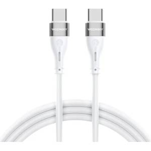 Wozinsky Кабел Wozinsky WSTCC2, USB-C / USB-C, PD 65W, 2m, бял (WSTCC2)