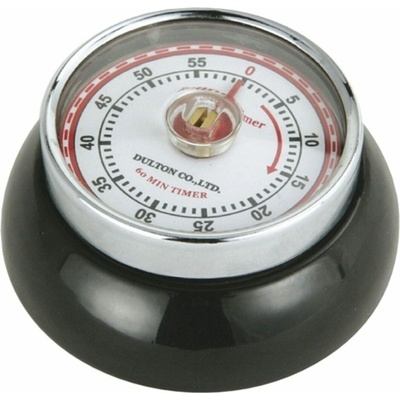Kuchyňská magnetická minutka Speed Retro černá - Zassenhaus