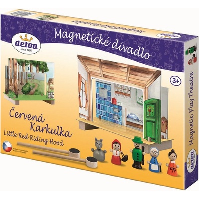 Divadlo magnetické Červená Karkulka