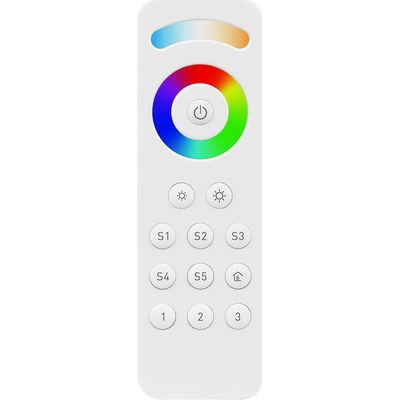 ZigBee ovladač - RGB+CCT, 3 zóny, bílý
