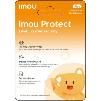 IMOU Подаръчен ваучер IMOU Protect Plus (годишен план) (KXG0079260)