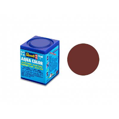 Акрилна боя Revell - Aqua Color, Червеникавокафява, Мат, 18 ml (R36137)