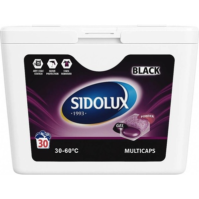 Sidolux Multicaps Black prací kapsle na tmavé prádlo 30 PD