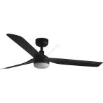 Faro Barcelona FARO 33815WT-21-LED таванен вентилатор с възможност за димиране PUNT M LED/18W/230V, черен, Ø 132 cm, WT + дистанционно управление (FA33815WT-21)