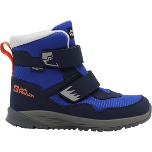 Jack Wolfskin Детски зимни ботуши Jack Wolfskin Kid's Polar Bear-B Texapore Mid VC Winter boots - Crisp Cobalt - размер 35 (EU) (702-3856-0120)