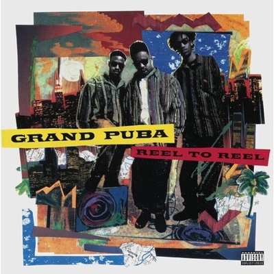 Grand Puba - Reel To Reel (Limited Edition) (Orange & Yellow / Blue & White Coloured) (2 LP) (016998513415)