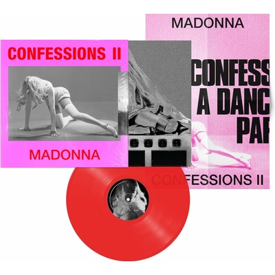Madonna - Confessions II (Coloured Transculent Red Vinyl) - Vinyl LP
