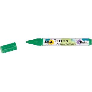 Kreul Triton Маркер за текстил 1 - 3 mm Permanent Green 1 бр (17706)