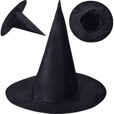 Čarodějnický klobouk černý