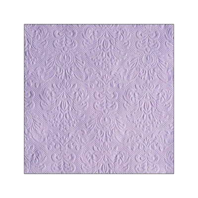 Amabiente Салфетки Ambiente Elegance lavender релефни, 15 броя (13304929)