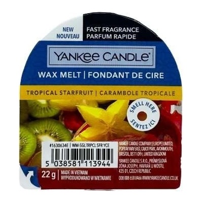 Yankee Candle Tropical Starfruit vosk do aromalampy 22 g