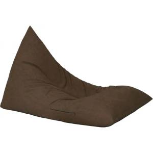 Pufrelax Пуф шезлонг, 320л. 130х100см. , Kudos - Chocolate, PU кожа, Пълнеж от Полистиролни перли