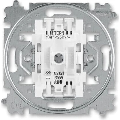 ABB Ovládac žalúzií tlacidlový 10A/250V s blok. (PS) - prístroj