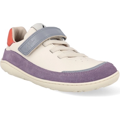 Aylla Shoes Ruraq Junior fialové celoročné nízke barefoot topánky