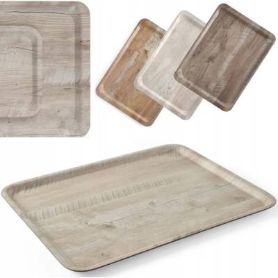 Hendi 508862 Servírovací podnos melamínový imitácia svetlého dreva 330x430mm