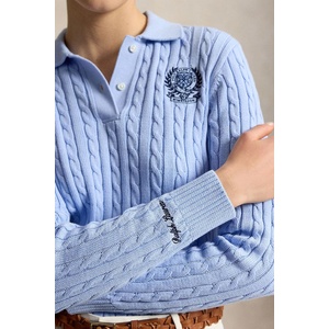 Ralph Lauren пуловер дамски от памук Wimbledon (211B15810) - answear - 312,74 лв