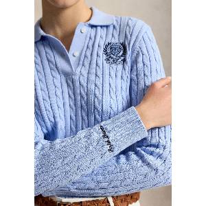Ralph Lauren пуловер дамски от памук Wimbledon (211B15810) - answear - 332,30 лв