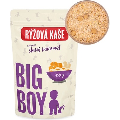 Big Boy Ryžová Kaša slaný karamel eko variant 350 g