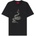 Hugo Тениска Hugo HUGO Cotton-jersey T-shirt with spaced-out logo - Black 001