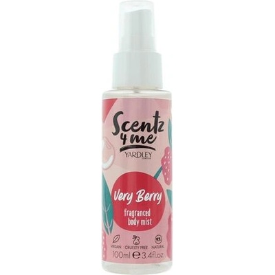 Yardley Scentz 4 Me Very Berry ароматизиран спрей Унисекс 100 ml