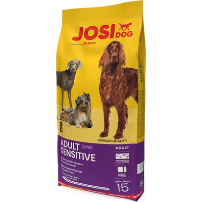 Josera 2x15кг Adult Sensitive JosiDog, суха храна за кучета