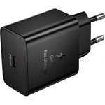 hoco. N77 мрежово зарядно устройство с Type-C конектор, 45 W, PD бързо зареждане, ЧЕРНО (N77_B)