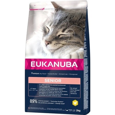 Eukanuba Cat Senior All Breeds Top Condition Chicken & Liver 2 kg