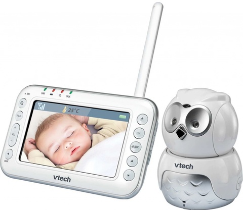 Vtech BM4600 chůvička sova s extra velkým 4,3" barevným displejem