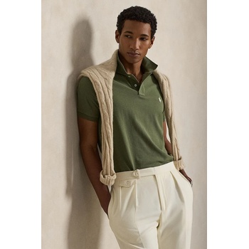 Ralph Lauren Памучна тениска с яка Polo Ralph Lauren (710680784)