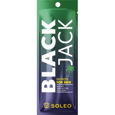 Soleo BLACK JACK for men tanning bronzer krém do solária 15 ml