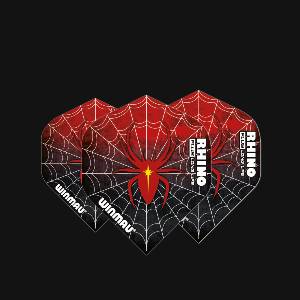 Winmau Пера WINMAU Rhino 150 Plus Red Spider