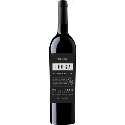 Feudi Salentini Primitivo di Manduria Terra Platinum suché červené 2019 14,5% 0,75 l (čistá fľaša)
