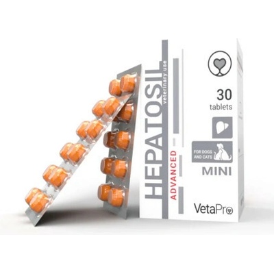 VetaPro Hepatosil Advanced Mini Dog & Cat 30 tbl
