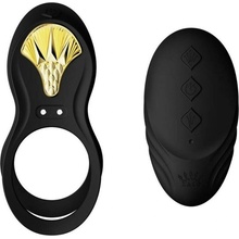 Zalo Bayek Cockring Vibrator with Remote Control Black