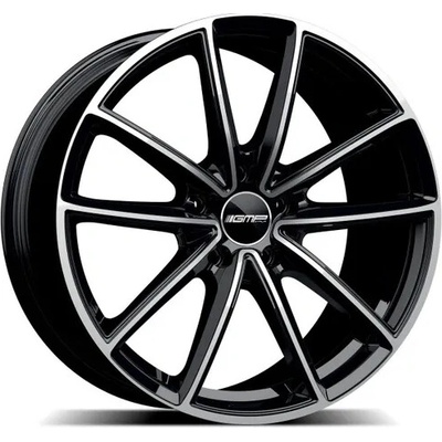 GMP TITAN 9.5X20 5X112 ET26 black polished