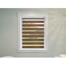 Fexi Roleta Den a noc, Origin latte, A 002b 150x130 cm levá-bílá