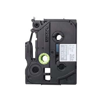 Brother TZe-PR935 ламинирана лента за надписи 12 мм x 8 м сребристо-бяла (TZEPR935)