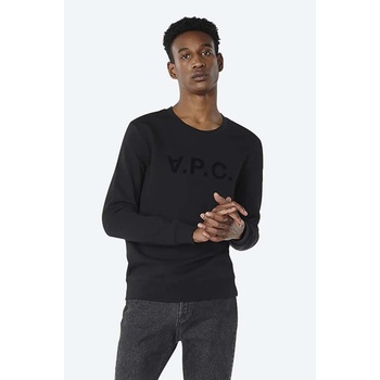 Image 1 of APC A. P. C. суичър мъжки от памук Bluza A. P. C. Sweat Vpc COECQ-H27378 BLACK (COECQ.H27378)