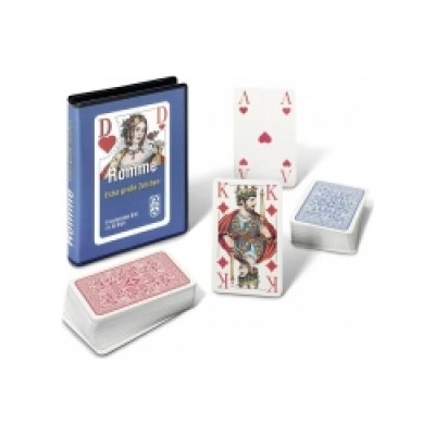 Ravensburger Spieleverlag Rommé, Canasta, Bridge. Mit extragroßen Eckzeichen