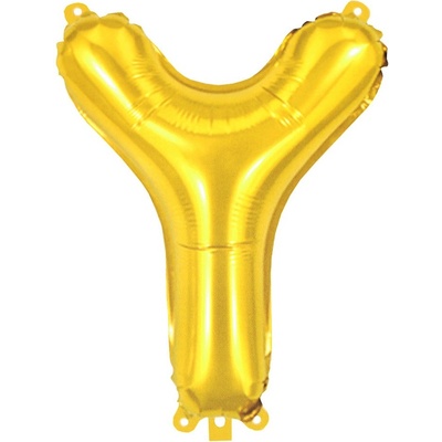 Prima-obchod Nafukovací písmena velká 25 Y zlatá