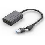Vention Преходник Vention, USB-C/A към HDMI, 1080p@60Hz - ACYHB (ACYHB)