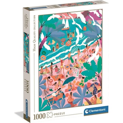 Clementoni - Puzzle Sunday At The Beach - 1 000 piese