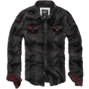 Image 1 of Brandit Duncan риза, кафяво-черна (4016.67)