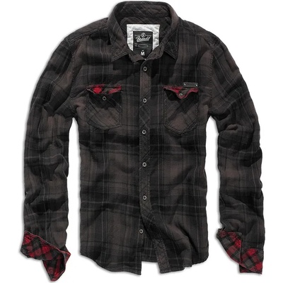 Brandit Duncan риза, кафяво-черна (4016.67)