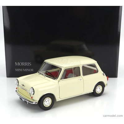 Kyosho Morris Mini Minor Old English White 1:18