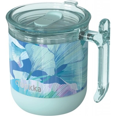 Quokka Wave Smartgrip Nerezový termo hrnček Ginkgo Leaves 260 ml
