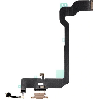 AppleKing nabíjecí a audio flex konektor pro iPhone XS - zlatý