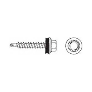 ESSVE Self-drill insert 4.8*50mm ral 3009